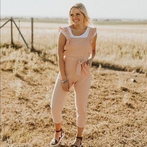 Pink Jumper With Waist Tie